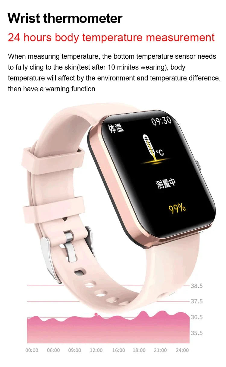 Bluetooth Fashion Smart Watch|Heartbeat ,B.P Monitoring