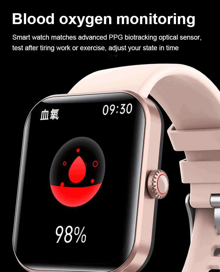 Bluetooth Fashion Smart Watch|Heartbeat ,B.P Monitoring